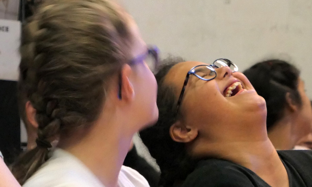 w1 two children laughing